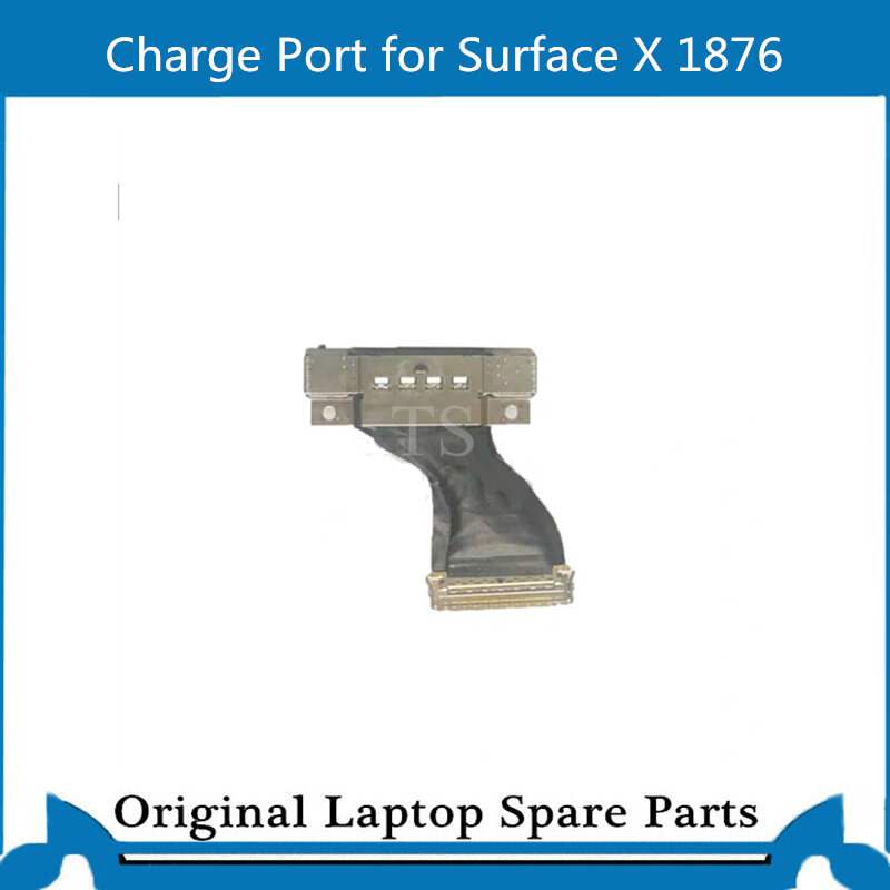 Porta de carga original para superfície x 1876 conector de carga funcionou bem