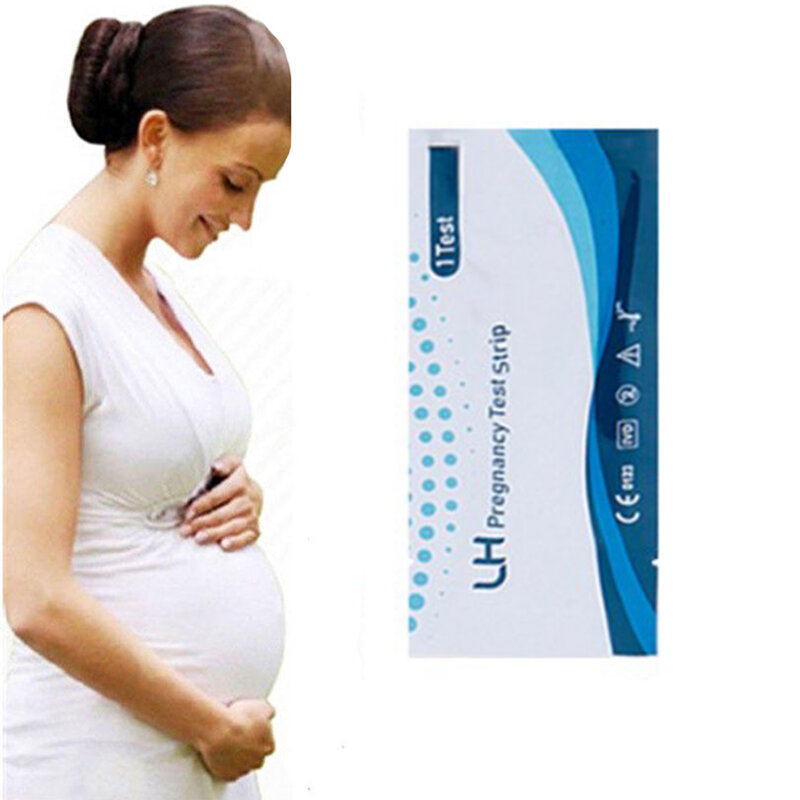 Tira de prueba de orina de un paso LH para el embarazo temprano, higiene de orina privada para el hogar, Kits de prueba de medición de ovulación, venta al por mayor