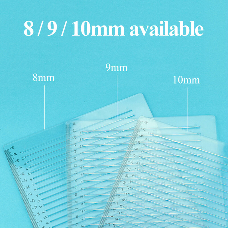 Simple Style Postgraduate Extrance Exam Auxiliary Ruler Soft/Hard 8/9/10mm Transparent Straight Line Ruler Square Ruler No Trace