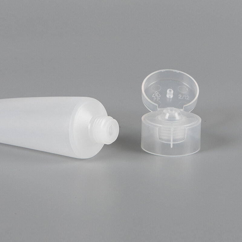 5個15ミリリットル-100ミリリットルプラスチックつや消し軟質チューブトラベル空詰め替え容器化粧品クリーム口紅ローションシャンプー