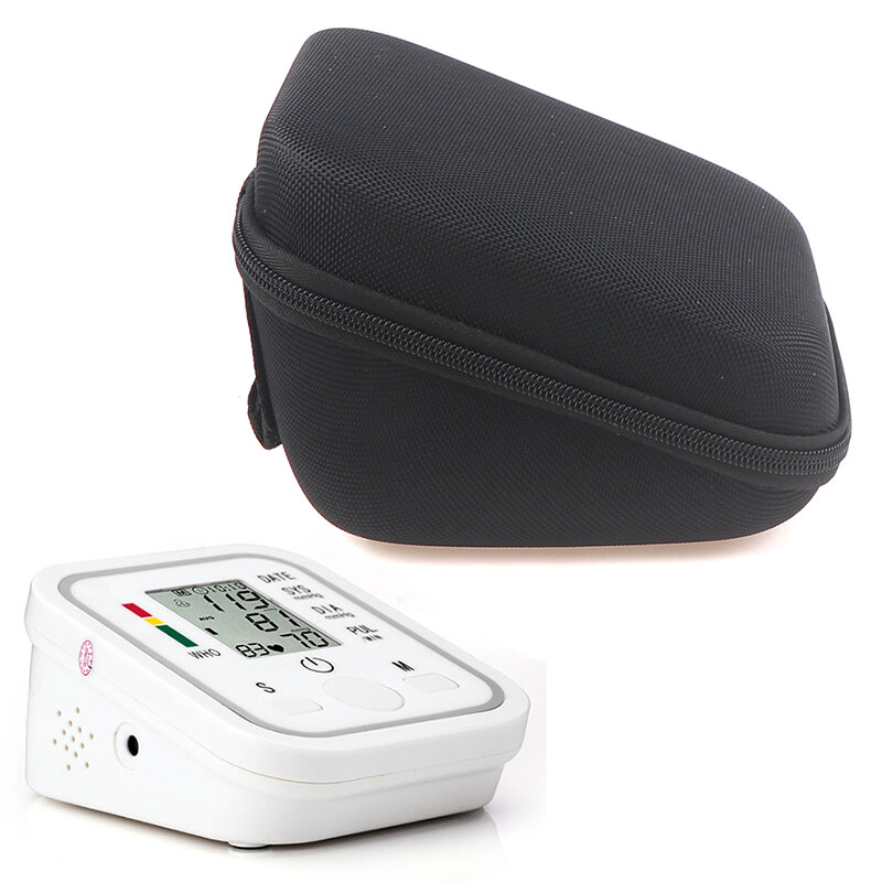 Custodia protettiva per Monitor della pressione sanguigna del braccio dell'organizzatore della custodia rigida impermeabile antiurto portatile EVA