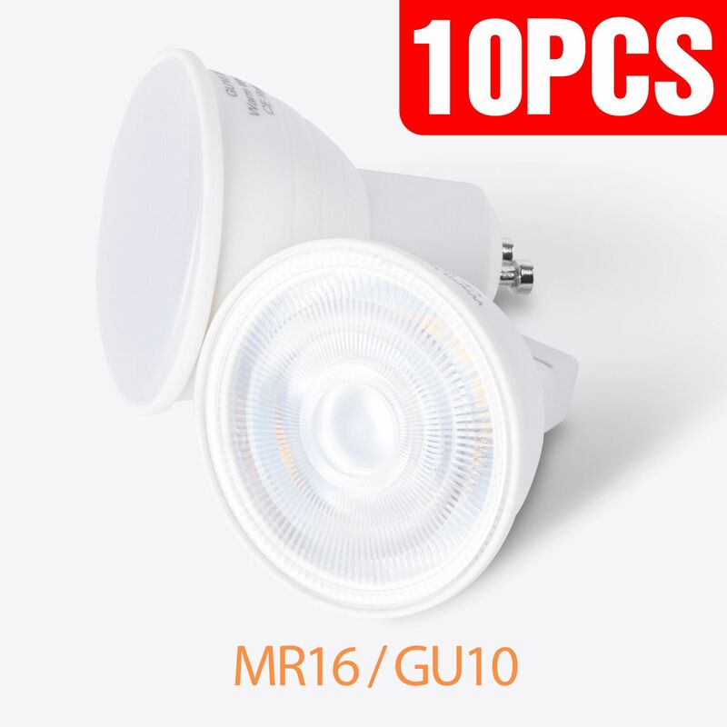 10PCS GU10 LED Mais Birne MR16 Scheinwerfer 220V E27 Focos Led-lampe 5W 7W E14 Ampulle gu 10 LED Lampe GU 5,3 Spot Light Energy Saving