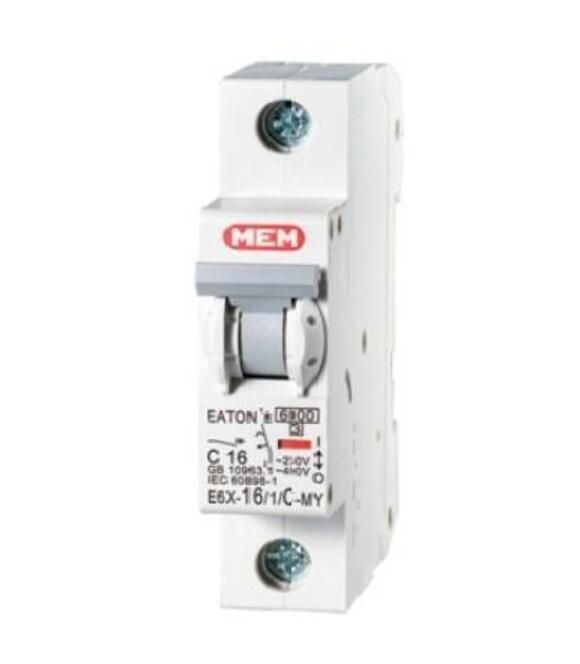 E6X-10/1/D 90000025000596 1P | 10A | D | 6KA E6X mini circuit breaker