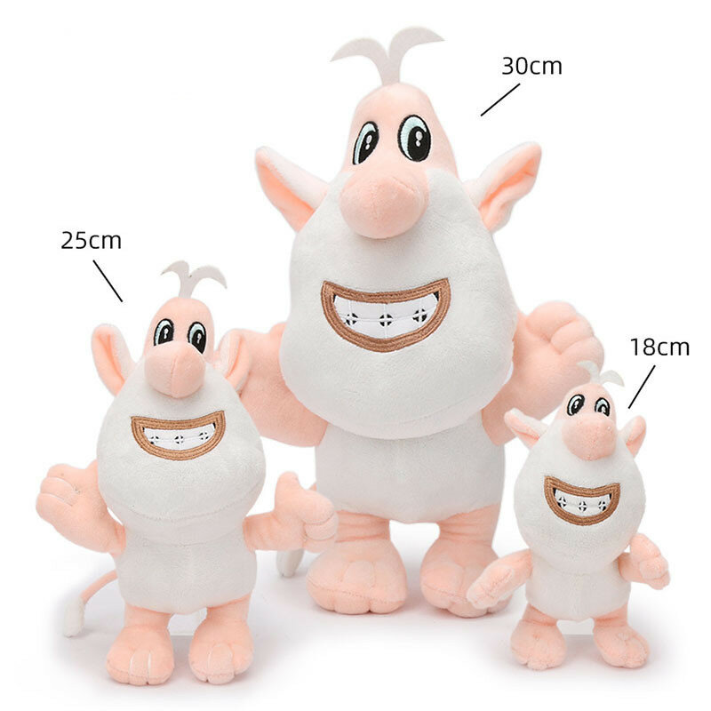 러시아 만화 Booba Buba 장난감 플러시 부드러운 면화 인형 흡착 액션 캐릭터 모델 어린이 장난감 최고의 선물