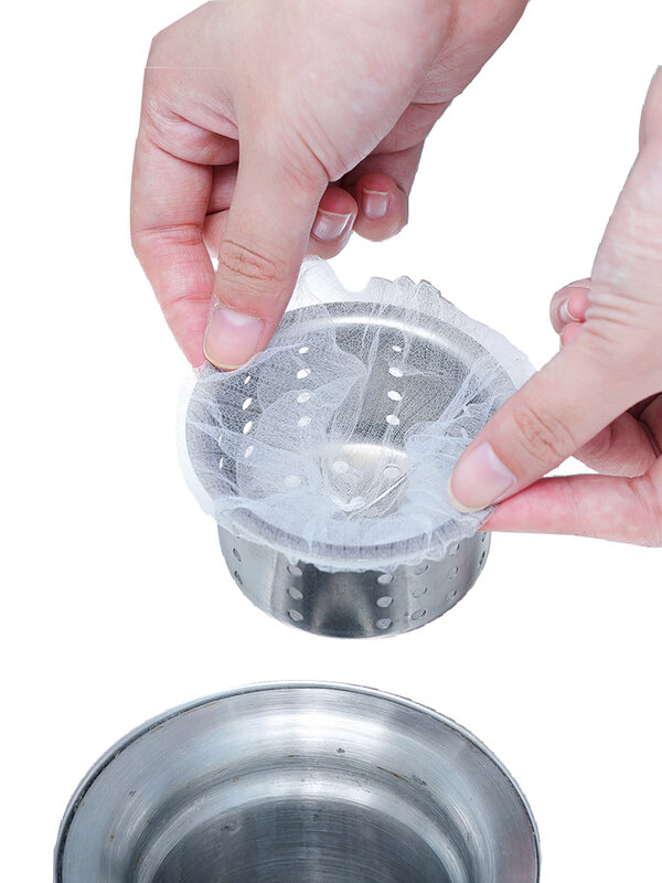 Фильтр для раковины сетчатый кухонный мешок для мусора предотвращает засорение раковины фильтр-мешок для ванной мешок-сито одноразовый мешок для мусора