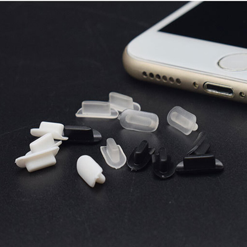 5-10PCS USB Charging Port Type C Dust Plug Charging Port Silicone Cover for Samsung Huawei Xiaomi Smart Phone Accessories