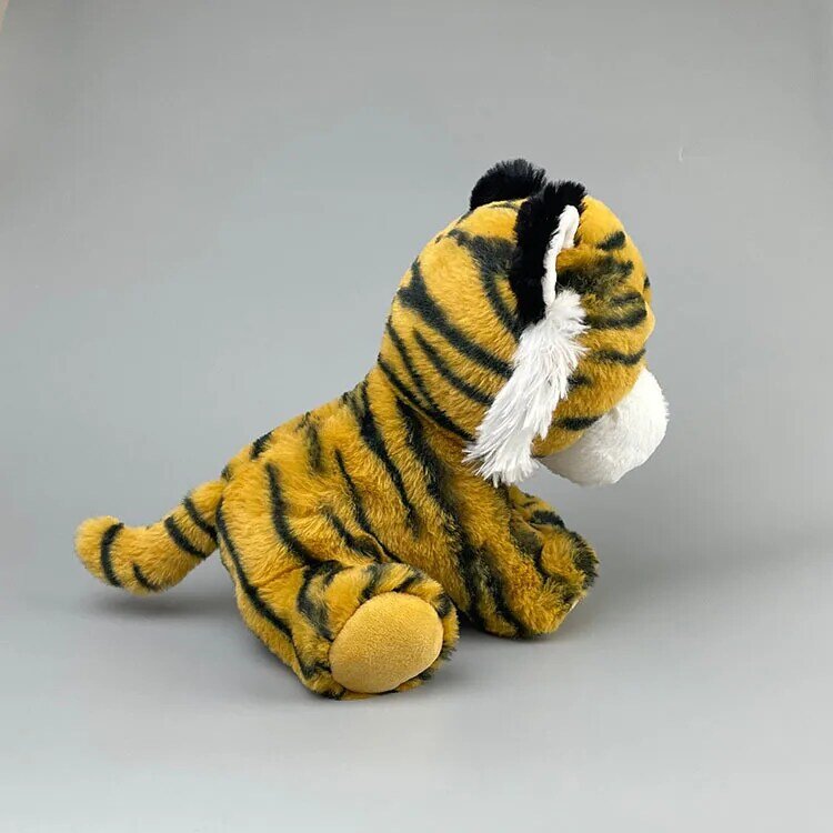New fashione squisito carino seduto tigre casa decorare bambola farcita morbida bambola lenitiva regalo di compleanno di natale di buona qualità