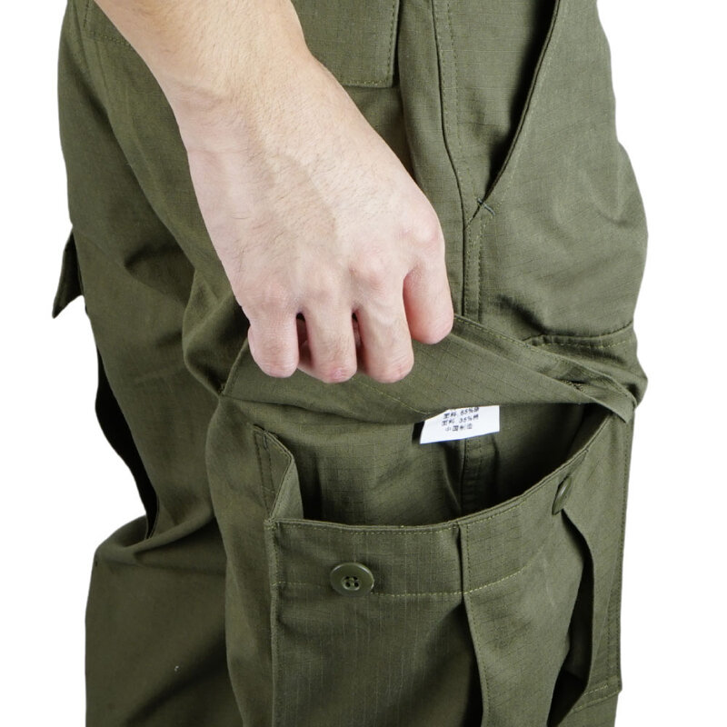 Pantalones de la Segunda Guerra Mundial, uniformes de paracaidistas de los Estados Unidos de Vietnam, TCU, Pantalones verde militar