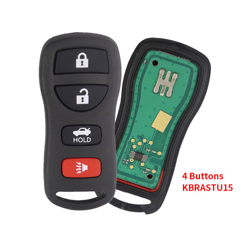 YIQIXIN 3/4 Button Keyless Entry Remote Key Fob Replacement For Nissan Quest Tiida Livina X-Trail Paladin 2003 2004 2005 2006