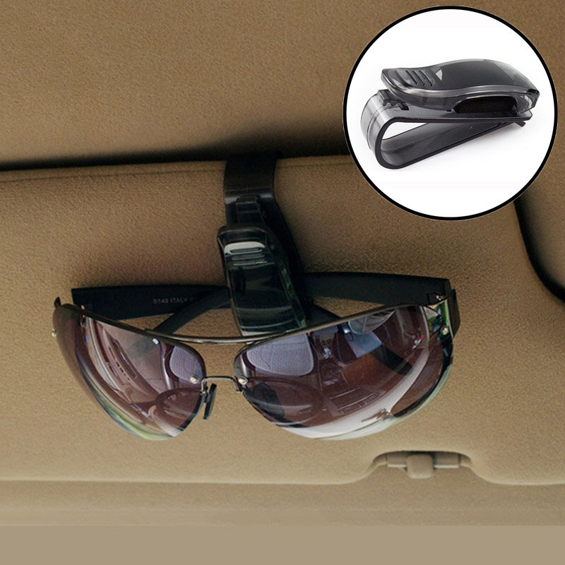 Clipe para óculos e óculos de sol abs, acessórios para carro para renault clio megane 2 3 4, duster, capture scenic 2 logan koleos