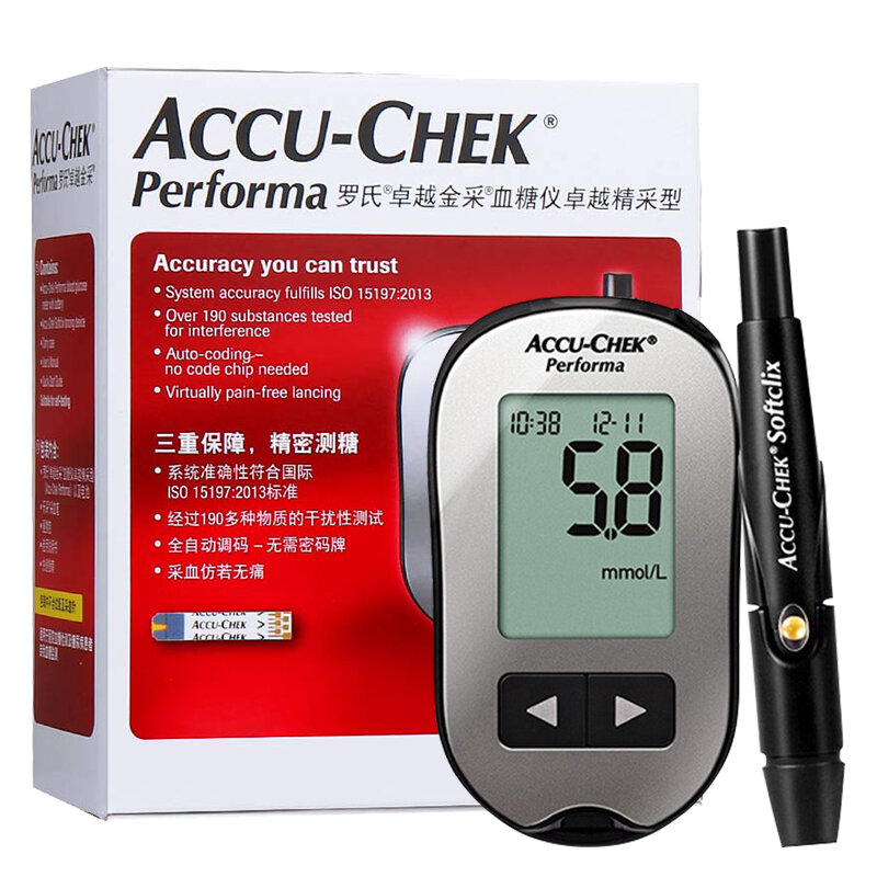 Roche 혈당 시험기 accu-chek accuchek 우수한 혈당 측정기