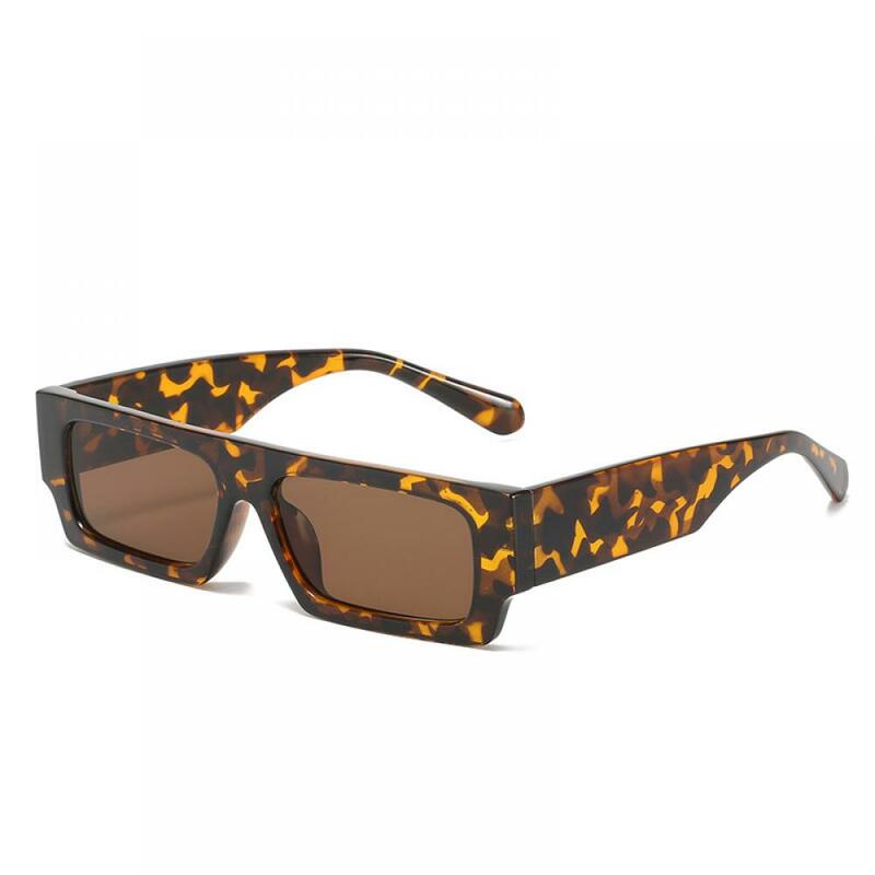 Petites lunettes de soleil rectangulaires pour femmes, marque pour hommes, nuances UV rétro carrées noires, lunettes de luxe 2021, lunettes de décoration blanches