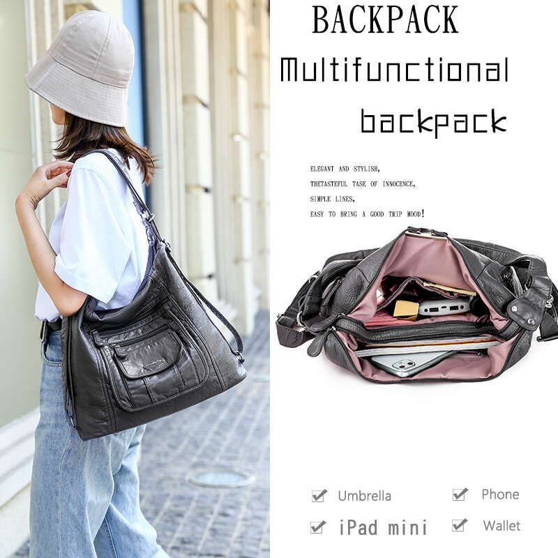 KINNMANI borse di lusso borse da donna Designer borse in pelle morbida di alta qualità borsa Tote Casual borse a tracolla Sac per donna 2021