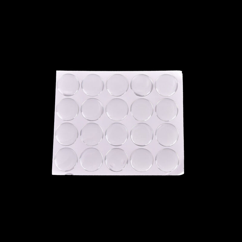 100pcs/sheet 25mm Round Dome 3D Crystal Resin Self Adhesive Patch Dots Label Clear Epoxy Stickers For Bottle Caps Crafting DIY
