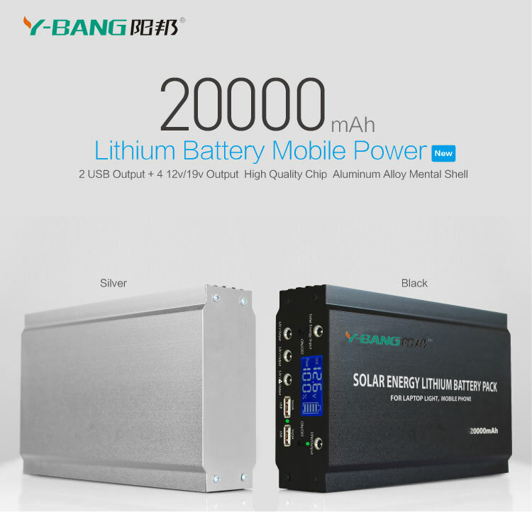 Nowa technologia bateria litowa światło awaryjne led power bank 12v 26Ah 18650 pack
