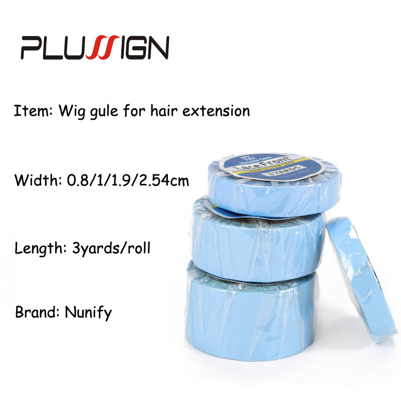Pita Wig renda perekat Ultra Hold 3yard/gulungan harga grosir pita sistem rambut lem Wig renda kualitas terbaik untuk rambut palsu dan Wig
