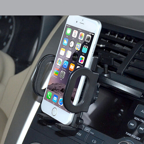 Suporte universal de montagem de suporte para cd do carro, porta-celular iphone gps