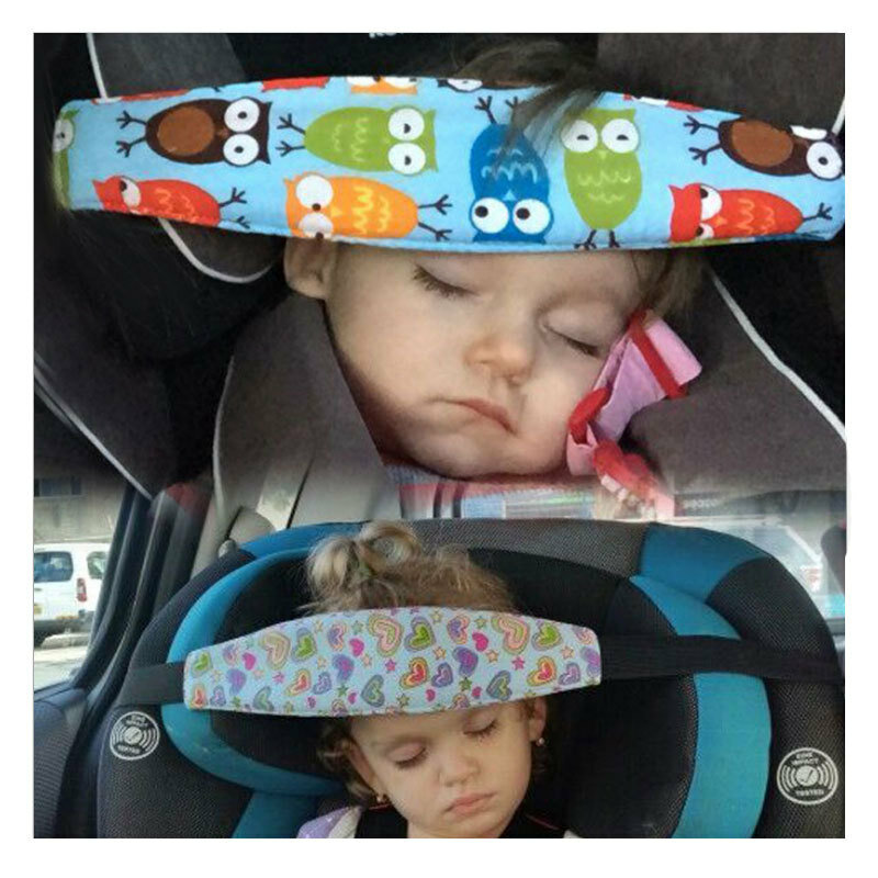 Infantil bebê assento de carro cabeça apoio crianças cinto de fixação ajustável menino menina playpens sono posicionador do bebê saftey travesseiros