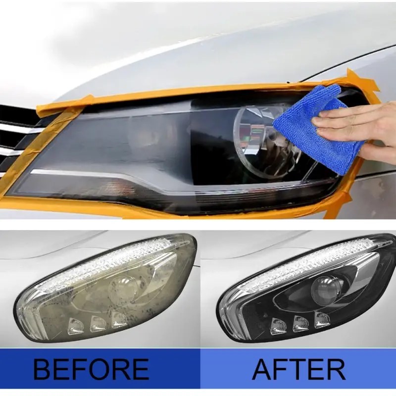 Reflektor samochodowy naprawa polerowanie narzędzie do usuwania rys narzędzie utlenianie renowacja lampa do czyszczenia okien środek do czyszczenia szkła HGKJ 8