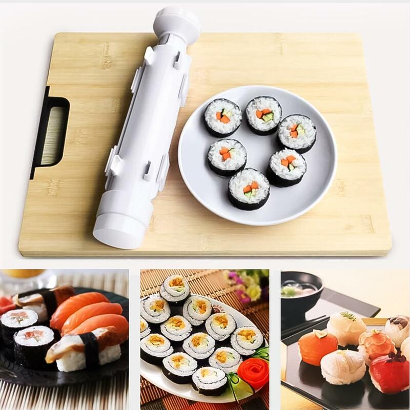 Machine à Sushi Rapide, Moule à Riz, Légumes, Viande, Gadgets à Rouler, Dispositif de Bricolage, Appareil Exécutif, Ustensiles de Cuisine