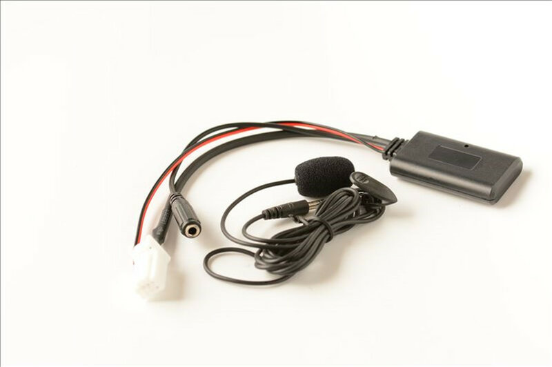 Adaptor Kabel AUX Bluetooth 8-Pin dengan Mikrofon untuk Nissan New Teana/X-trail/Tiida/Murano