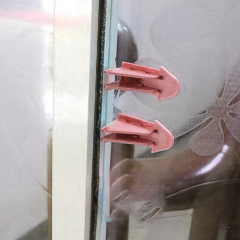 1 szt. Bezpieczeństwa zabezpieczenie przed dziećmi motylkowe zamki przesuwne do drzwi chroniące przed oknami przed zaciśnięciem szafy blokujące zabezpieczenie niemowlęcia