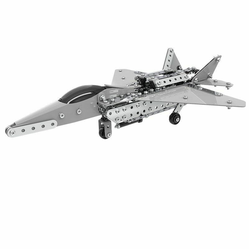 Металлический 3D-пазл, 462 шт., Прецизионная сборка, любители военных вееров F15 Истребитель, модель истребителя, подарок на день рождения/украшение модели