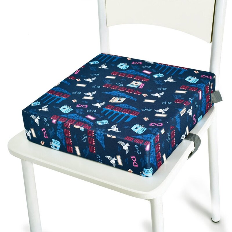 Регулируемая детская подушка-усилитель для высоких стульев, портативная детская подушка для стула, утолщенная губчатая подушка для сиденья, стул для кормления детей