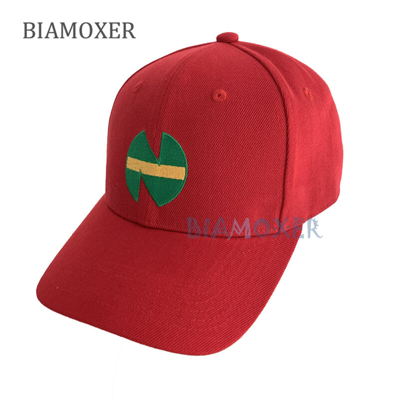 Шапка tain Tsubasa Nankatsu с логотипом команды, шапка с вышивкой татами, шапка Вакабаяси гензо для косплея, красная бейсболка