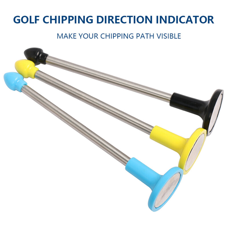 Vara magnética para treinamento de golfe, varas para alinhamento do rosto, varas de correção ao ar livre, vara para alinhamento de tacos de golfe