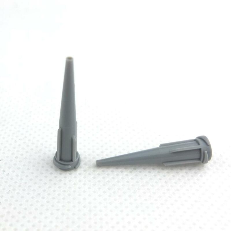 16gauge Opaque Plastic Conical Fluid Epoxy Resin Smoothflow Tapered Needle Glue Dispensing Tips