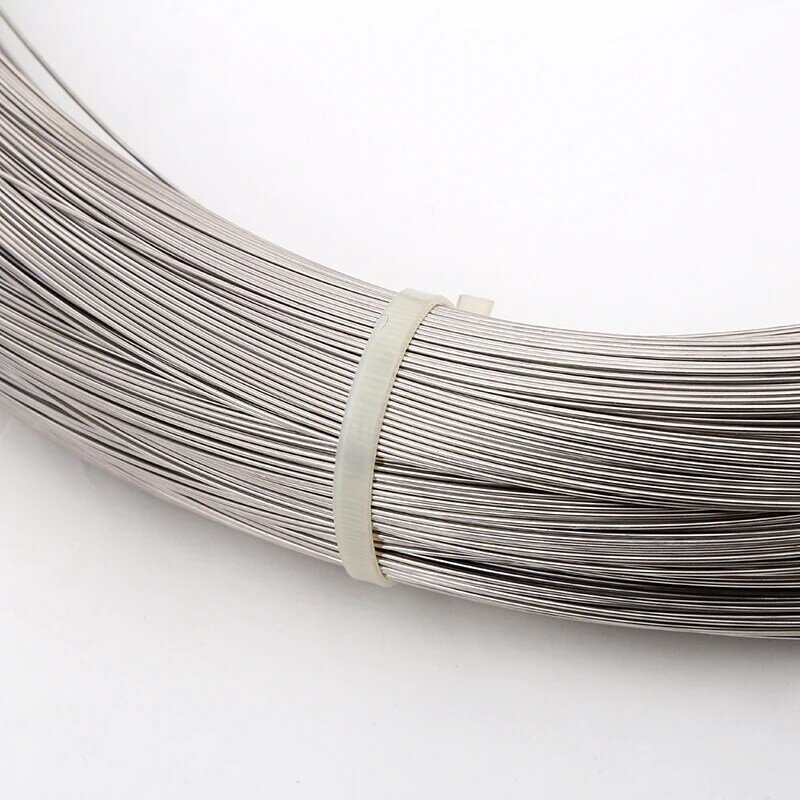 10 metri/rotolo fili singoli filo per molle in acciaio inossidabile filo duro 0.6/0.8/1 filo di acciaio per molle
