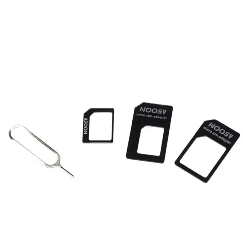 4 In 1 Converteren Nano Sim-kaart Naar Micro Standaard Adapter Voor iPhone Voor Samsung 4G LTE USB Draadloze routerW91A