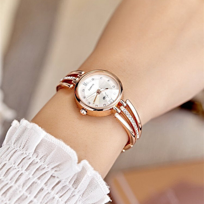 Moda strass relógios femininos marca de luxo aço inoxidável pulseira relógios senhoras vestido quartzo relógios mujer relógio 2020