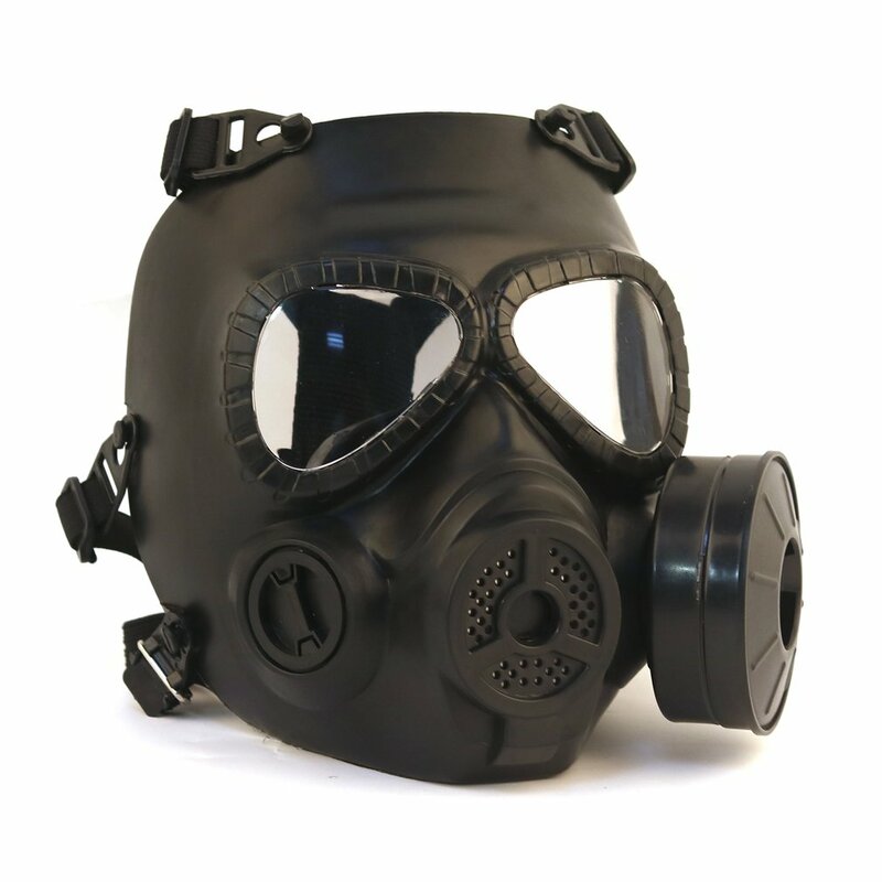 قناع التنفس الإبداعية مرحلة الأداء الدعامة ل CS الميدان معدات تأثيري حماية هالوين الشر