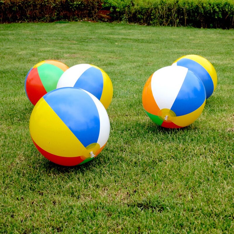 جديد الصيف كرة شاطئ قابلة للنفخ الصيف في الهواء الطلق تجمع لعب الكرة لعبة السباحة ألعاب بالماء المياه الرياضية كذاب الكرة اللعب الملونة