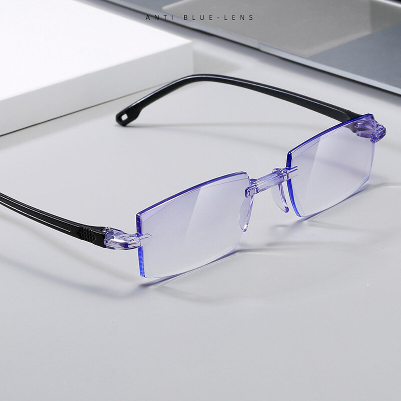 Iboode-1.0 -1.5 -2.0 -2.5 -3.0 -4.0 terminou óculos de miopia clássico anti luz azul prescrição óculos ópticos mulheres homens