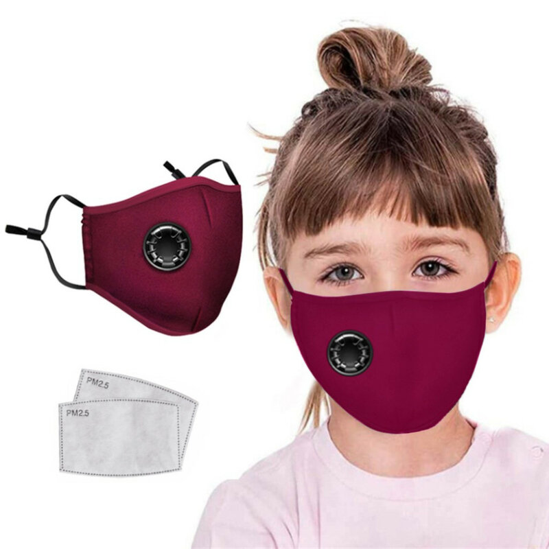 20Pcs In Voorraad Kind Kids Katoen Mond Sjaal Herbruikbare Facemasks Stof Wasbaar Facemasks Wasbare Herbruikbare M-Een-S-K Voor Gezicht 9