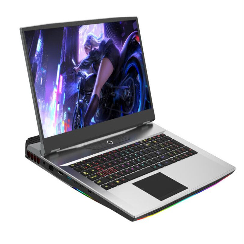 17.3 polegadas Gaming Laptop i9-10885H GTX1650 32G 64G + 1TB Desktop Performance Suporte Intel 6789 Geração Processador Pode Ser DIY