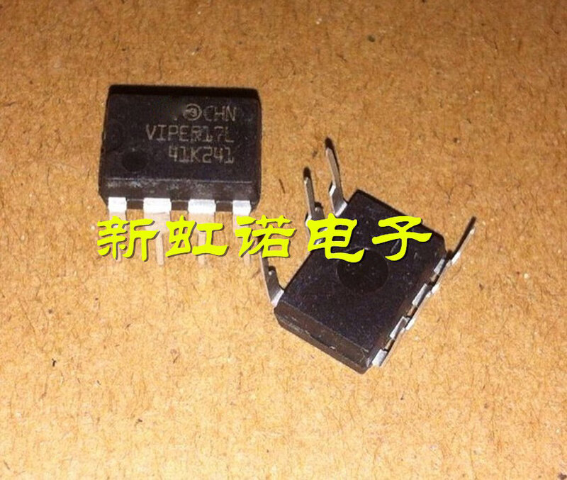 Circuit intégré de commutateur de puissance ic VIPER17L = VIPER17H, 5 pièces/lot, nouvelle qualité, en Stock