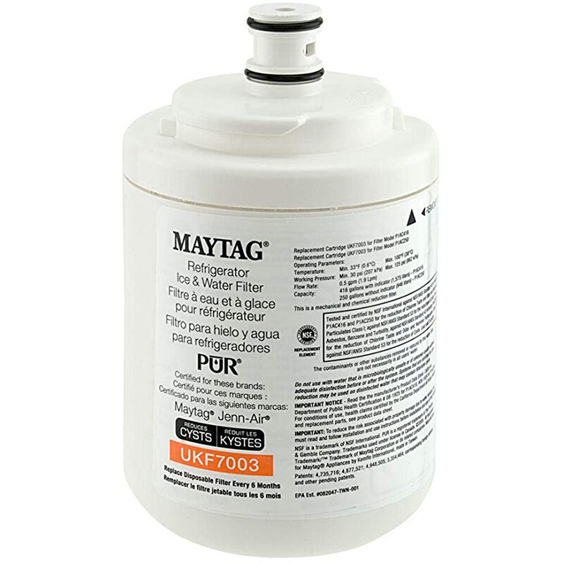 Reemplazar Maytag Jennair UKF7003 UKF7003AXX filtro de agua para refrigerador 2 paquetes