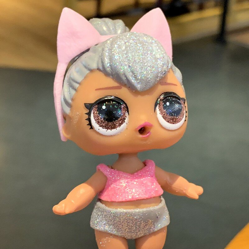 Oryginalny LOL niespodzianka lalka jednorożec Luxe Kitty królowa Punk Boi dziecko kot seria 1 2 3 4 akcja figurka zabawka dziewczyna Xmas urodziny prezent
