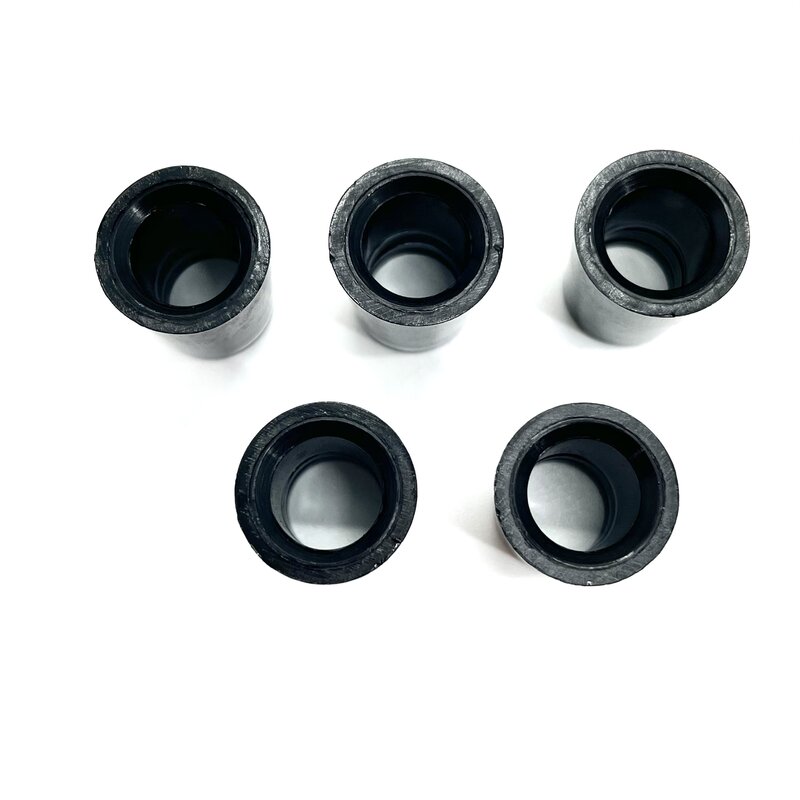 10 pces virolas de golfe plástico com anel duplo ajuste 0.335 ou 0.350 ou 0.370 dicas ferros eixo golfe manga adaptador substituição