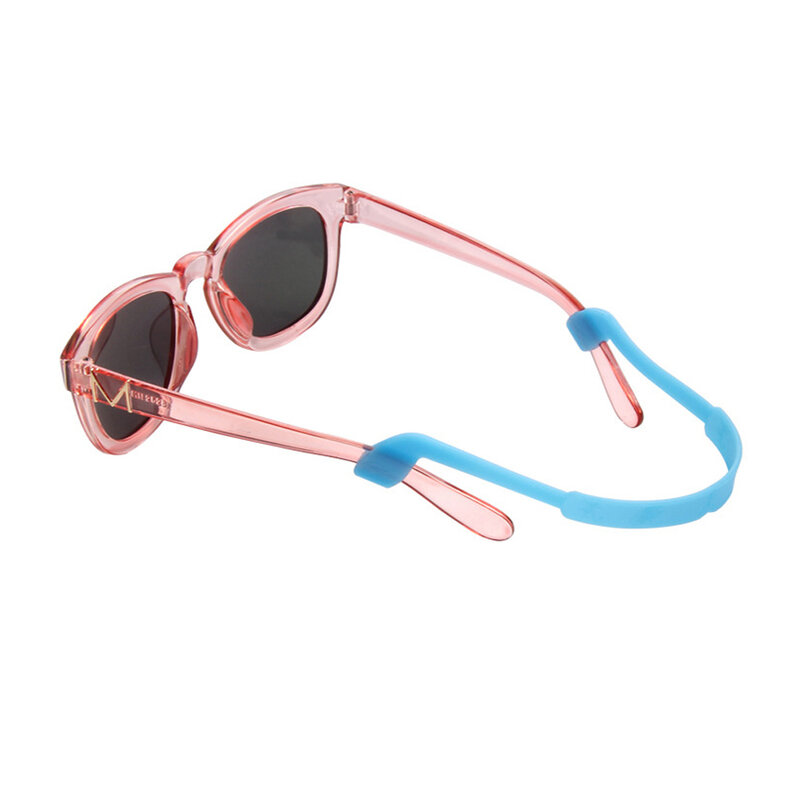 1個シリコーン眼鏡ストラップ子供メガネ安全バンドストラップリテイナーサングラスバンドコードホルダースポーツグラスロープ