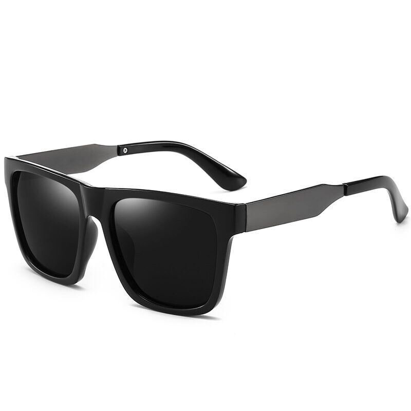 2022 Kacamata Bingkai Logam Kacamata Hitam Merek Terpolarisasi Pria Kacamata Hitam Cermin Klasik Berkendara Luar Ruangan Kacamata UV400 Pria Oculos