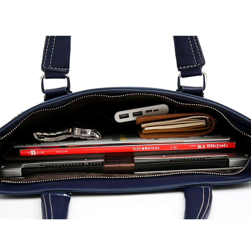 Мужской портфель, водонепроницаемая сумка для ноутбука 14 дюймов, мужская сумка, повседневная мужская сумка через плечо, дорожная сумка через плечо для мужчин