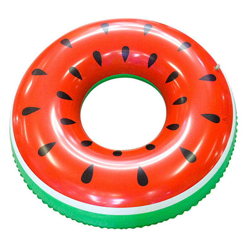 Cincin Berenang Lingkaran Pelampung Kolam Tiup Semangka untuk Anak-anak Dewasa Mainan Kolam Renang Mengambang Raksasa Kasur Udara Pesta Pantai