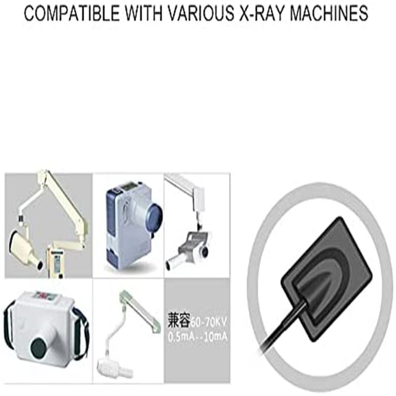 Sensor de rayos X Dental Digital HDR 500A y 600, sistema Intraoral de gran tamaño