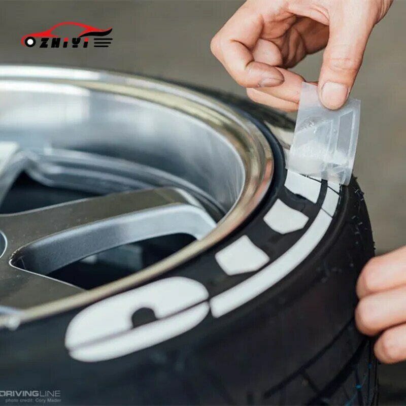 Le lettere dell'auto sono adatte per adesivi NITTO installati sui pneumatici per adesivi per la decorazione di pneumatici per auto per una facile installazione