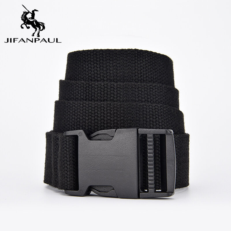 JIFANPAUL-Cinturón de tela suave para mujer, cinturón táctico del ejército para entrenamiento al aire libre, ajustable, para ocio, la mejor Correa popular